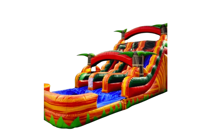 Double Lane Water Slide 17ft