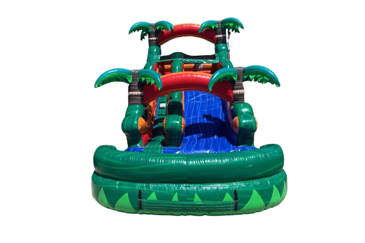 Palm Tree Water Slide 12ft x 28ft x 16ft