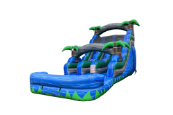 Double Lane Water Slide 13ft x 28 ft x 17ft